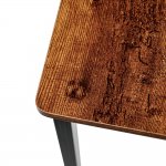 Стол письменный с полками Frame 100x45x110см лофт, чёрный Стол письменный с полками Frame 100x45x110см лофт, чёрный