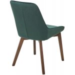 Стул CRISTIAN Future-073 изумрудный, велюр / орех, ®DISAUR