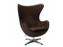 Кресло EGG STYLE CHAIR натуральная кожа