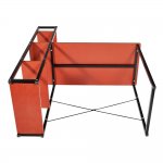 Стол письменный с полками Frame 100x45x110см лофт, чёрный Стол письменный с полками Frame 100x45x110см лофт, чёрный