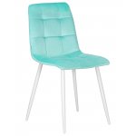 Набор 4 шт Стул обеденный DOBRIN CHILLY, Мятный Holland 50, основание черное