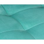 Набор 4 шт Стул обеденный DOBRIN CHILLY, Мятный Holland 50, основание белое