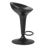 Стул барный DOBRIN BOMBA BLACK, чёрный