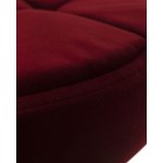 Табурет барный DOBRIN BRUNO, бордовый велюр (MJ9-43)