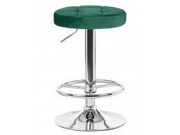 Табурет барный DOBRIN BRUNO, зеленый велюр (MJ9-88)