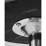 Табурет барный DOBRIN BRUNO, серый велюр (MJ9-75)