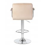Набор 2 шт Стул барный DOBRIN KRUGER ARM, бежевый велюр (MJ9-10)