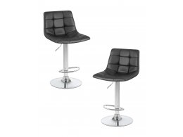 Набор 2 шт Стул барный DOBRIN TAILOR, чёрный