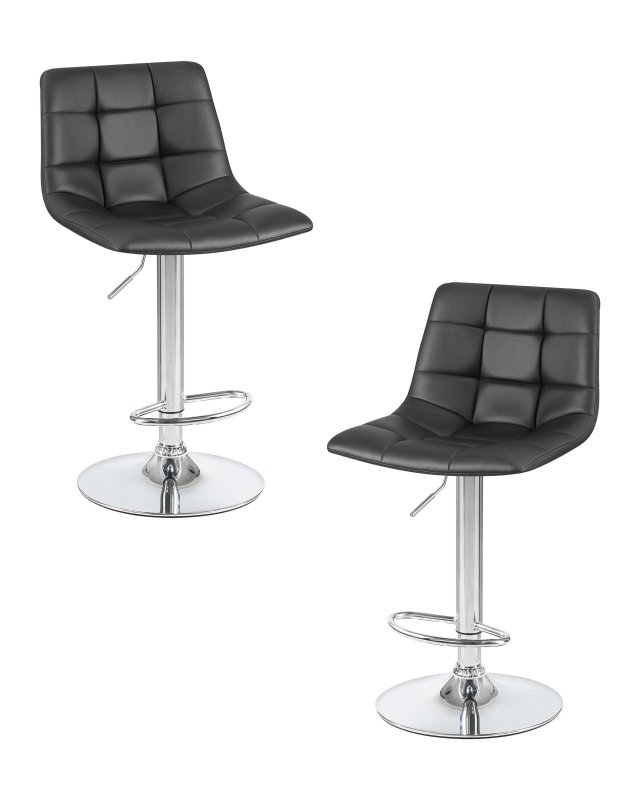 Набор 2 шт Стул барный DOBRIN TAILOR, чёрный