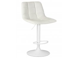 Стул барный DOBRIN TAILOR WHITE, белый PU