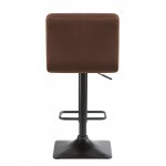 Стул барный DOBRIN DOMINIC, шоколадный велюр (MJ9-111)