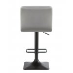 Стул барный DOBRIN DOMINIC, серый велюр (MJ9-75) Стул барный DOBRIN DOMINIC, серый велюр (MJ9-75)