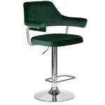 Стул барный DOBRIN CHARLY, зеленый велюр (MJ9-88)