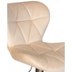 Набор 2 шт Стул барный DOBRIN BARNY, бежевый велюр (MJ9-10)