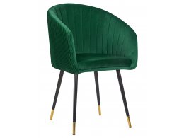 Стул обеденный DOBRIN MARY, зеленый велюр (1922-9)