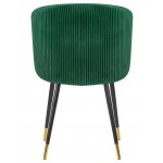 Стул обеденный DOBRIN MARY, зеленый велюр (1922-9)