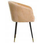 Стул обеденный DOBRIN MARY, песочный велюр (1922-3)