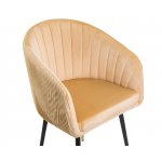 Стул обеденный DOBRIN MARY, песочный велюр (1922-3)