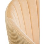 Стул обеденный DOBRIN MARY, песочный велюр (1922-3)