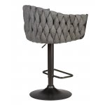 Набор 2 шт Стул барный DOBRIN LEON, графитовая ткань (LAR-275-21)