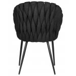 Набор 2 шт Стул обеденный DOBRIN MATILDA, черная ткань (LAR 275-50)