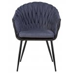 Набор 2 шт Стул обеденный DOBRIN MATILDA, синяя ткань (LAR-275-29)