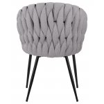 Набор 2 шт Стул обеденный DOBRIN MATILDA, серая ткань (LAR 275-17)