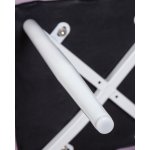 Стул обеденный DOBRIN ALEX, белые ножки, фиолетовый велюр (V108-49)