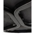 Набор 2 шт Стул полубарный DOBRIN CHRISTIAN'65, черные ножки, черный велюр (V108-77)