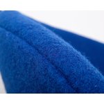 Набор 2 шт Кресло дизайнерское DOBRIN EMILY, синяя ткань AF6, хромированная сталь