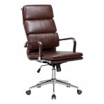Офисное кресло для руководителей DOBRIN ARNOLD, коричневый Офисное кресло для руководителей DOBRIN ARNOLD, коричневый