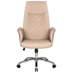 Офисное кресло для руководителей DOBRIN LEONARD, коричнево-бежевый