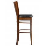 Набор 2 шт Стул барный DOBRIN JERRY BAR, шоколад, чёрный