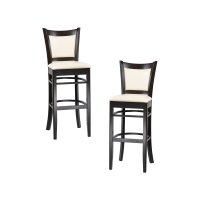Набор 2 шт Стул барный DOBRIN GARRY BAR, капучино, кремовый
