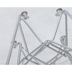 Стул обеденный DOBRIN DSR CASPER, ножки хром, цвет прозрачный