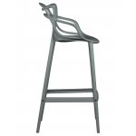 Набор 4 шт Стул барный DOBRIN MASTERS BAR, тёмно-серый (GR-04)