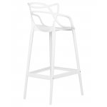 Набор 4 шт Стул барный DOBRIN MASTERS BAR, белый (W-02)