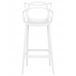 Набор 4 шт Стул барный DOBRIN MASTERS BAR, белый (W-02)
