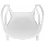 Набор 4 шт Стул барный DOBRIN MASTERS BAR, белый (W-02)