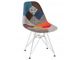 Стул обеденный DOBRIN DSR, ножки хром, цвет мозайка
