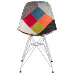 Стул обеденный DOBRIN DSR, ножки хром, цвет мозайка