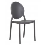 Набор 4 шт Стул обеденный DOBRIN ALBERT, цвет серый