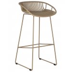 Набор 4 шт Стул барный DOBRIN FRANK, бежевый