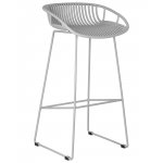 Набор 4 шт Стул барный DOBRIN FRANK, светло-серый