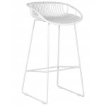Набор 4 шт Стул барный DOBRIN FRANK, белый