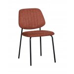 Стул обеденный Patrys терракот рогожка 4 шт.