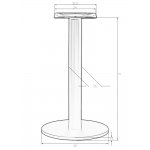 Подстолье обеденное DOBRIN ISABELLA