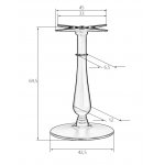 Подстолье обеденное DOBRIN ROLAND
