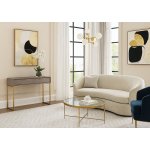 Стол-консоль Логан с 2-мя ящиками MC9001-120GR, 120х35х78 см, светло-серый