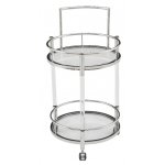 Столик сервировочный Моника ЕТ-221, 48х88 см, акрил/серебро